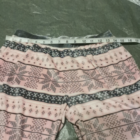 Kensie Medium PJ Set Long sleeved top pant bottoms Pink Grey Gray Pajama Pajamas - Picture 12 of 16